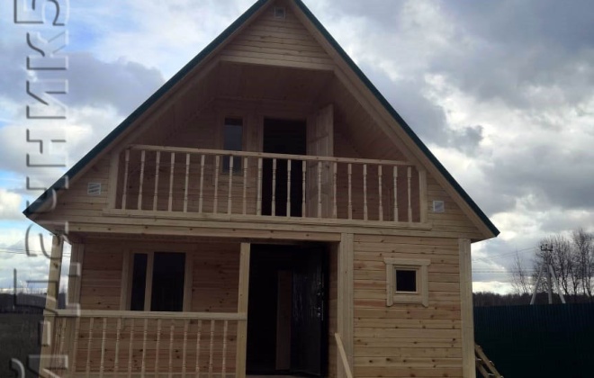 2 Брусовая баня Б-9, 6×6, 63 м², Московская область, Раменский район, СП «Константиновское» (1)